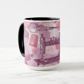 信号器のマグを縫うヴィンテージ マグカップ (正面左)