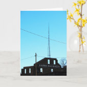 「信号回復しました」快気祝いカード カード (黄色い花)