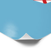 信号国際的アルファベットの符号 ポスター (コーナー)