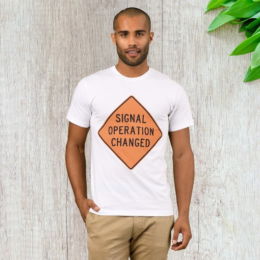 信号操作変更 メンズTシャツ Tシャツ