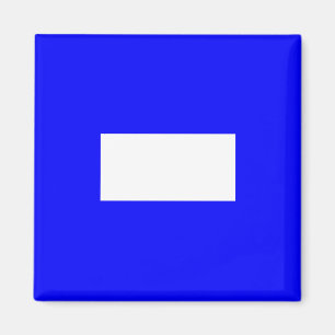 信号旗 文字P (パパ) マグネット