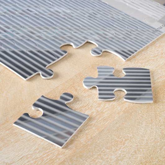 信号機と壁面道路標識 ジグソーパズル (側面)