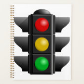 信号機スパイラルプランナー プランナー手帳 (正面)