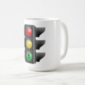 信号機 コーヒーマグカップ (正面右)