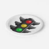 信号機 ペーパープレート (アングル)