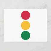 信号機 ポストカード (正面)