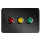 信号機 マグネット (横)