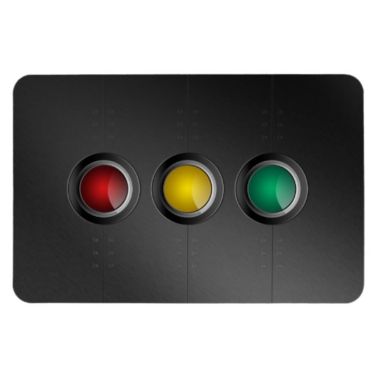 信号機 マグネット (横)