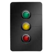 信号機 マグネット (縦)