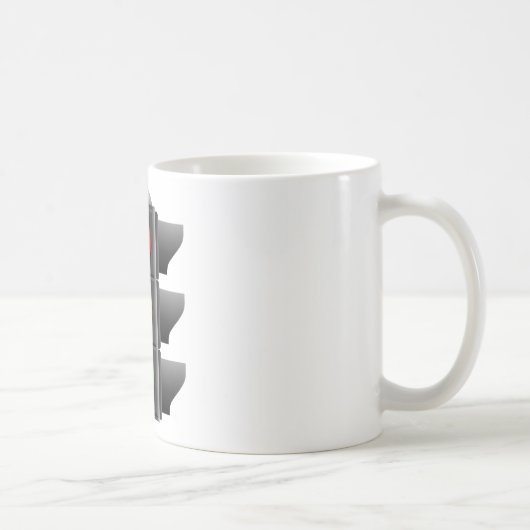 信号機 レッド イエロー グリーン 信号 コーヒーマグカップ (右)