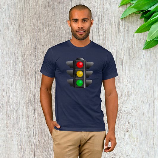 信号機 レッド イエロー グリーン 信号 Tシャツ