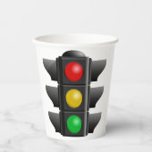 信号機 紙コップ (正面)
