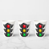 信号機 紙コップ