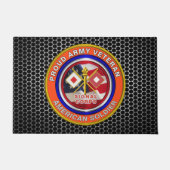 信号隊退役軍人 ドアマット (正面)