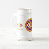 信号隊退役軍人 ビールジョッキ (正面左)