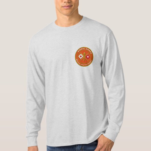 信号隊退役軍人 Tシャツ (正面)