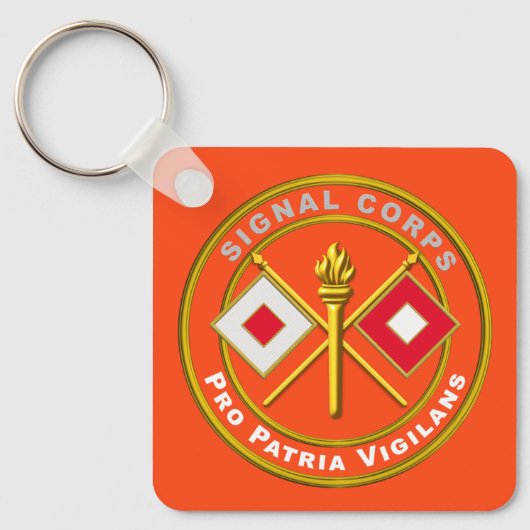 信号隊 キーホルダー (正面)
