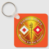 信号隊 キーホルダー (正面)