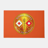信号隊 ドアマット (正面)