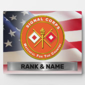 信号隊 フォトプラーク (正面)