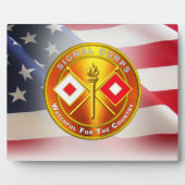 信号隊 フォトプラーク (正面)