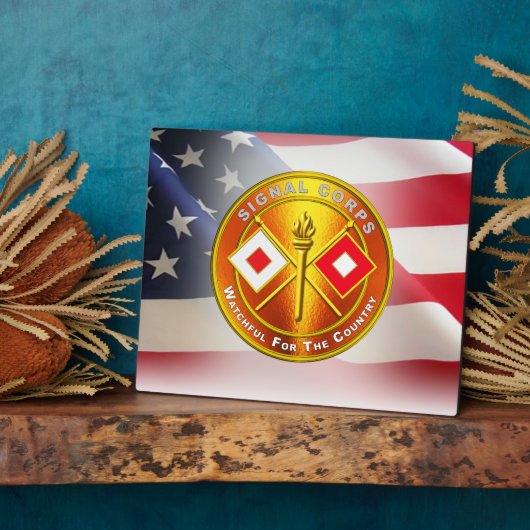 信号隊 フォトプラーク (側面)