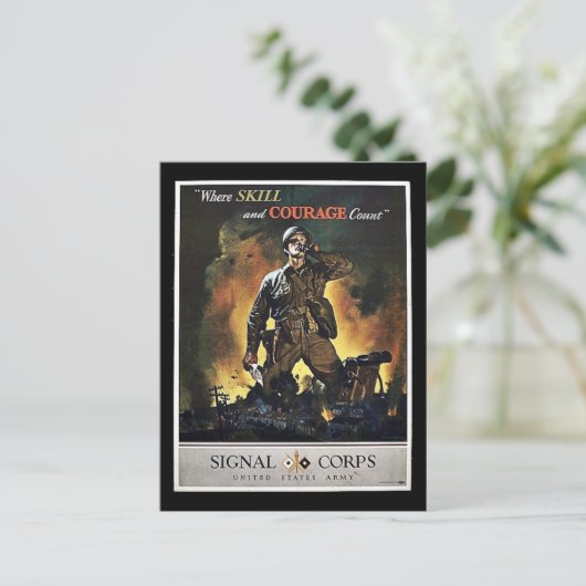 信号隊 ポストカード (スタンド正面)