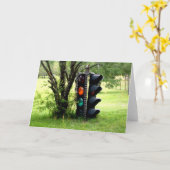 信号 カード (黄色い花)