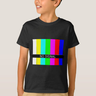 信号TV画面なし Tシャツ