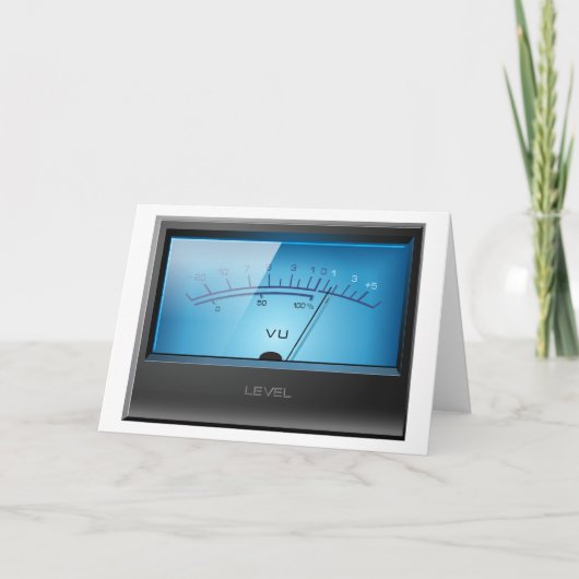 信号VUメーター カード (正面)