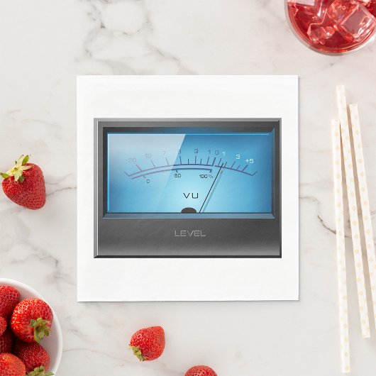 信号VUメーター スタンダードランチョンナプキン