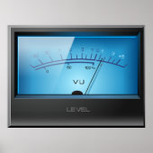 信号VUメーター ポスター (正面)
