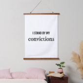 信念の木材の上の壁のタペストリー 吊り下げ型タペストリー (寝室)