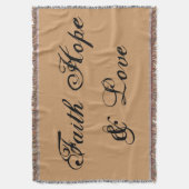 信念ホープラブ冬の平和パーティーシャワー室 スローブランケット (正面縦)