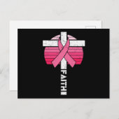 信念乳がん認識度クリスチャン女性贈呈 ポストカード (正面/裏面)