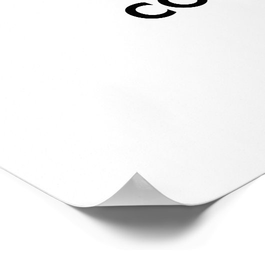 信念 ポスター (角)