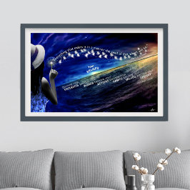 信念 – 播種する種とゴール ポスター