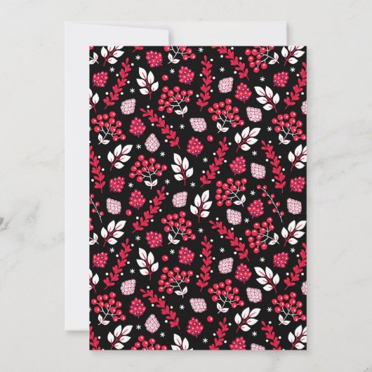 信念  inspirational 家族写真 シーズンカード (裏面)