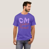 信念: OM Daksham Namah Tシャツ (正面フル)