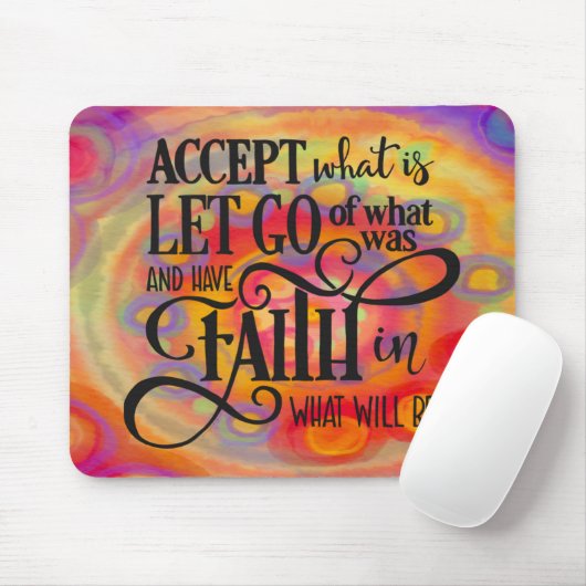 信感動的モダン念引用文 マウスパッド (マウス)