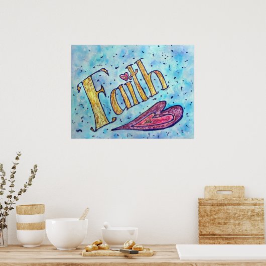 「信感動的仰」のポスター ポスター (キッチン)