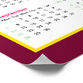 信救頼2025年カレンダー ポスター (角)