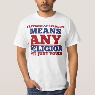 信教の自由 Tシャツ