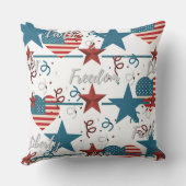 信教・自由・自由レトロ愛国心 クッション (裏面)