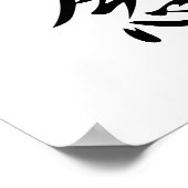 信日本の念漢字 – Shinnen ポスター (角)