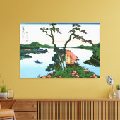 信濃国の諏訪湖 キャンバスプリント (インサイチュ (リビング))