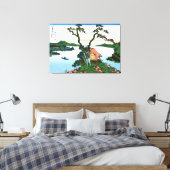 信濃国の諏訪湖 キャンバスプリント (インサイチュ (寝室))