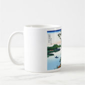 信濃国の諏訪湖 コーヒーマグカップ (左)