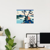 信濃国の諏訪湖 ポスター (ホームオフィス)