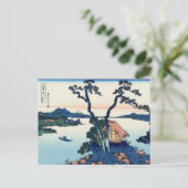 信濃国の諏訪湖 ポストカード (スタンド正面)